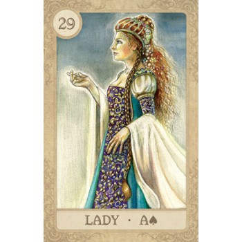 Fairy Tale Lenormand skardinėje dėžutėje US Games Systems